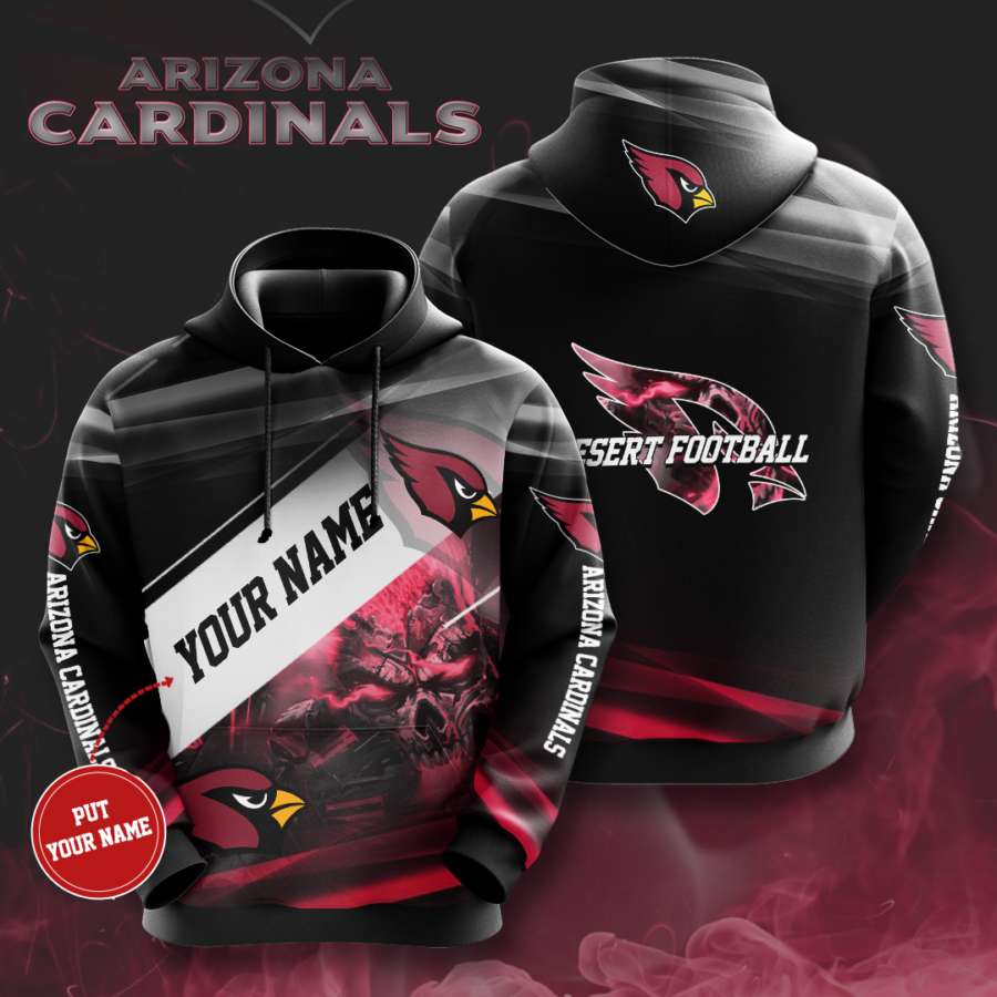 Personalized Arizona Cardinals Custom Hoodie 3D