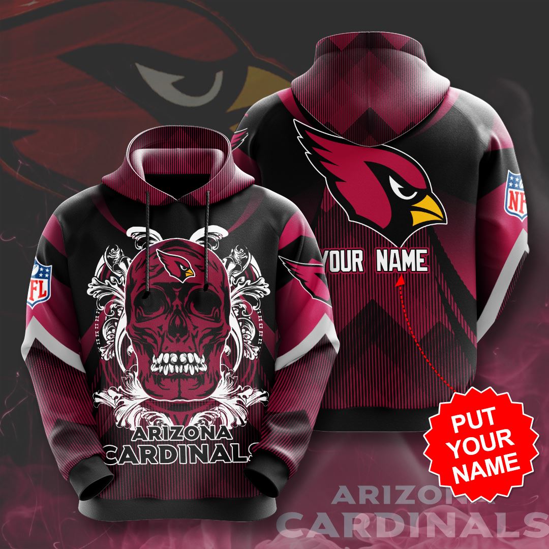 Personalized Arizona Cardinals Custom Hoodie 3D
