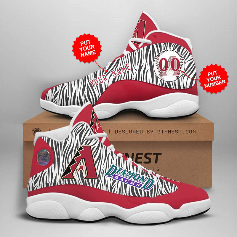 Personalized Arizona Diamondbacks Custom Air Jordan Shoes 4 Personalized Arizona Diamondbacks Custom Air Jordan Shoes