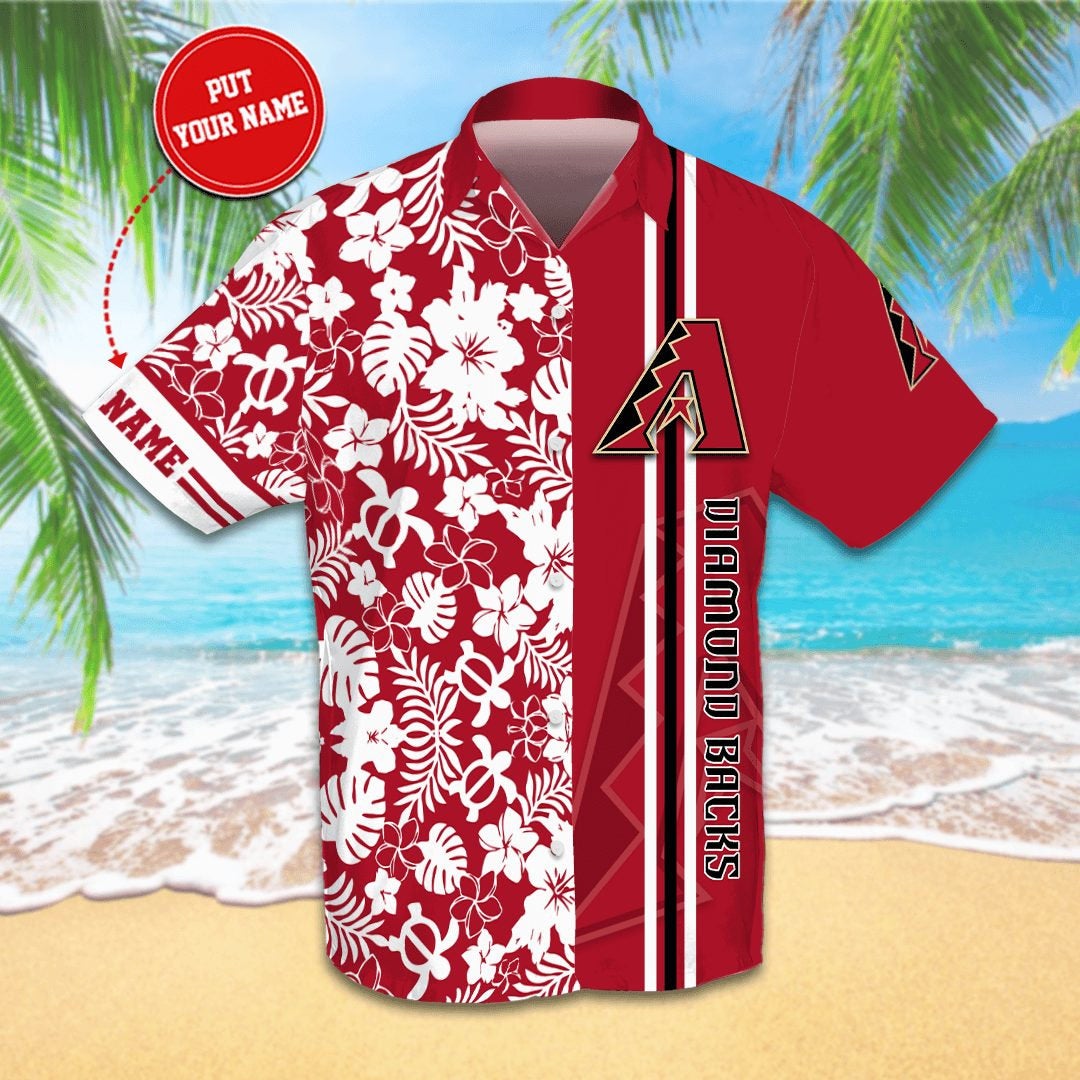 Personalized Arizona Diamondbacks Hawaiian shirts