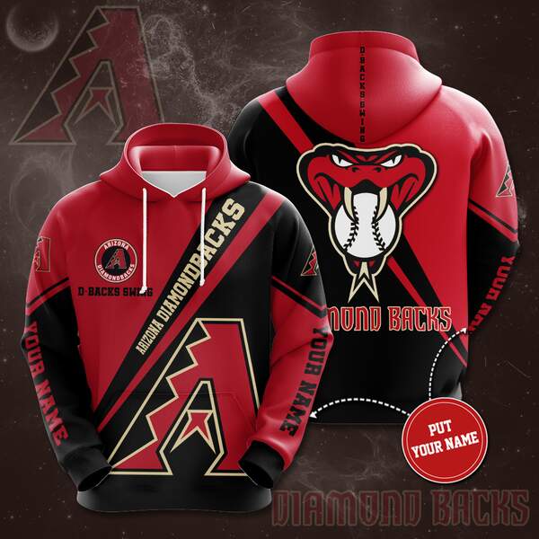 Personalized Arizona Diamondbacks Custom Hoodie 3D