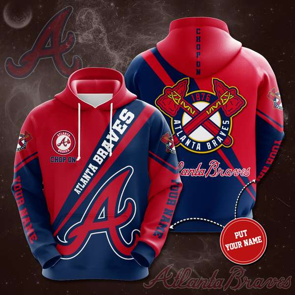 Personalized Atlanta Braves Custom Hoodie 3D