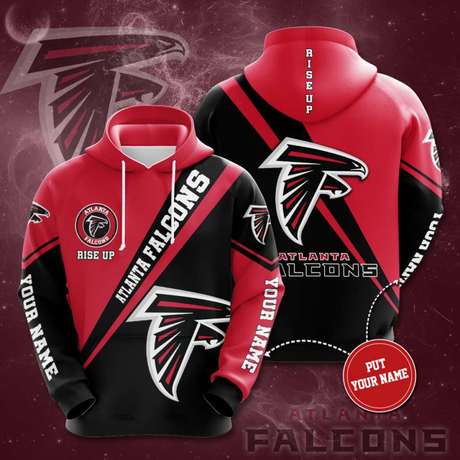 Personalized Atlanta Falcons Custom Hoodie 3D