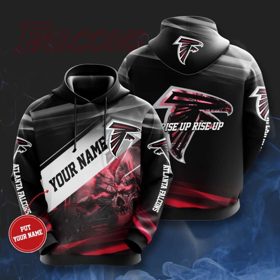 Personalized Atlanta Falcons Custom Hoodie 3D