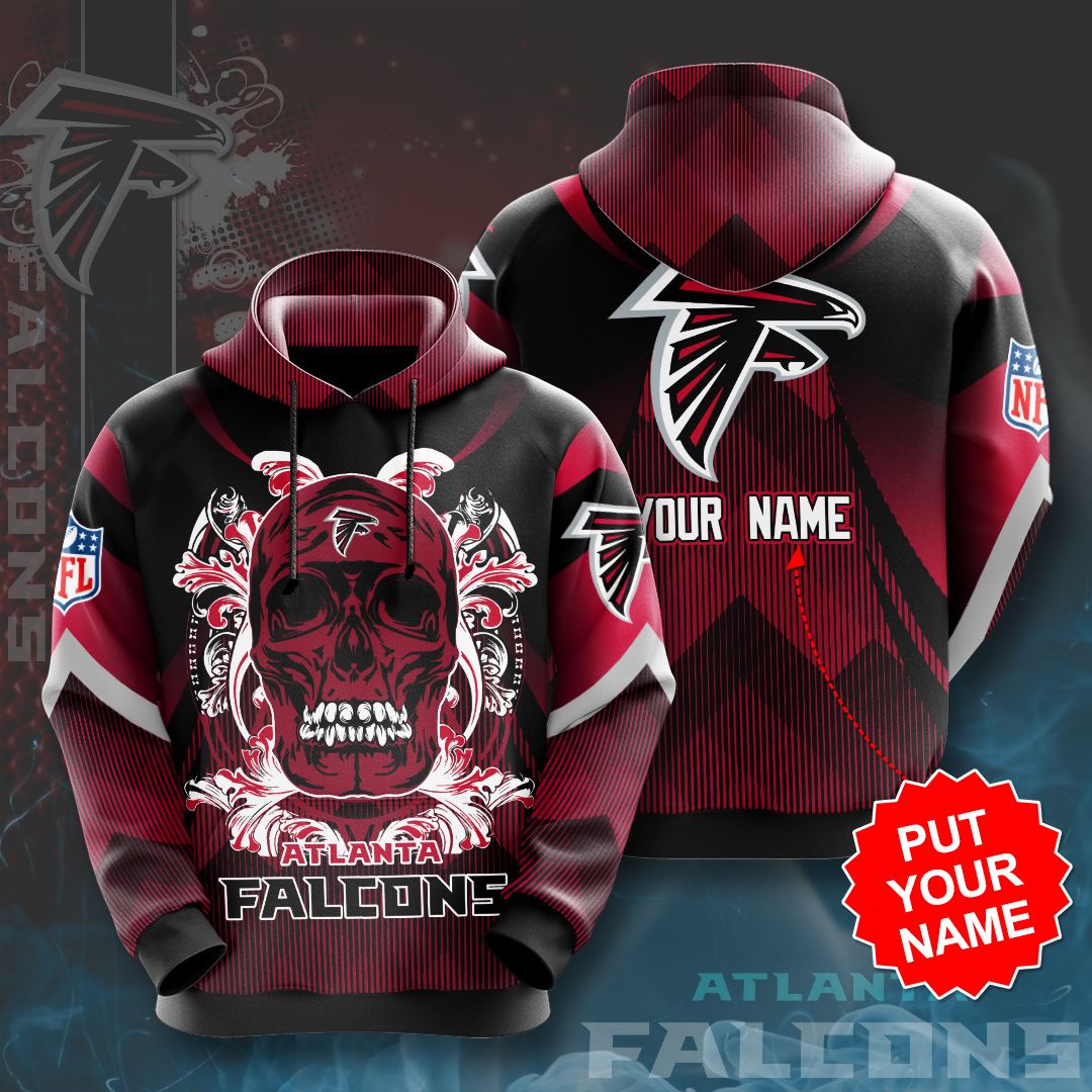 Personalized Atlanta Falcons Custom Hoodie 3D 3 Personalized Atlanta Falcons Custom Hoodie 3D