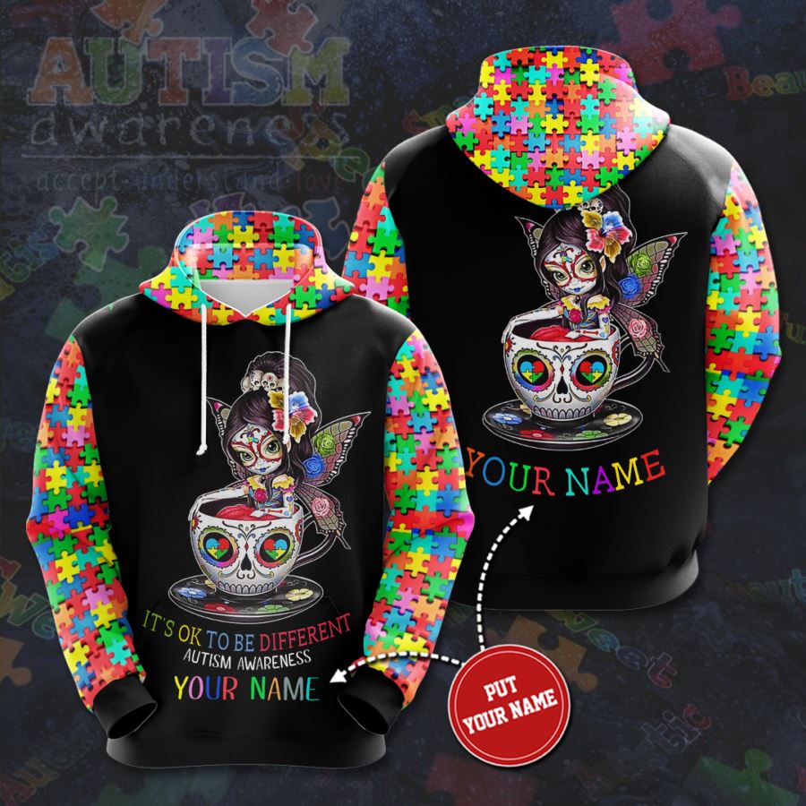 Personalized Autism Awareness Custom Hoodie 3D 4 Personalized Autism Awareness Custom Hoodie 3D
