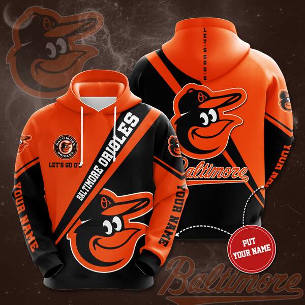Personalized Baltimore Orioles Custom Hoodie 3D