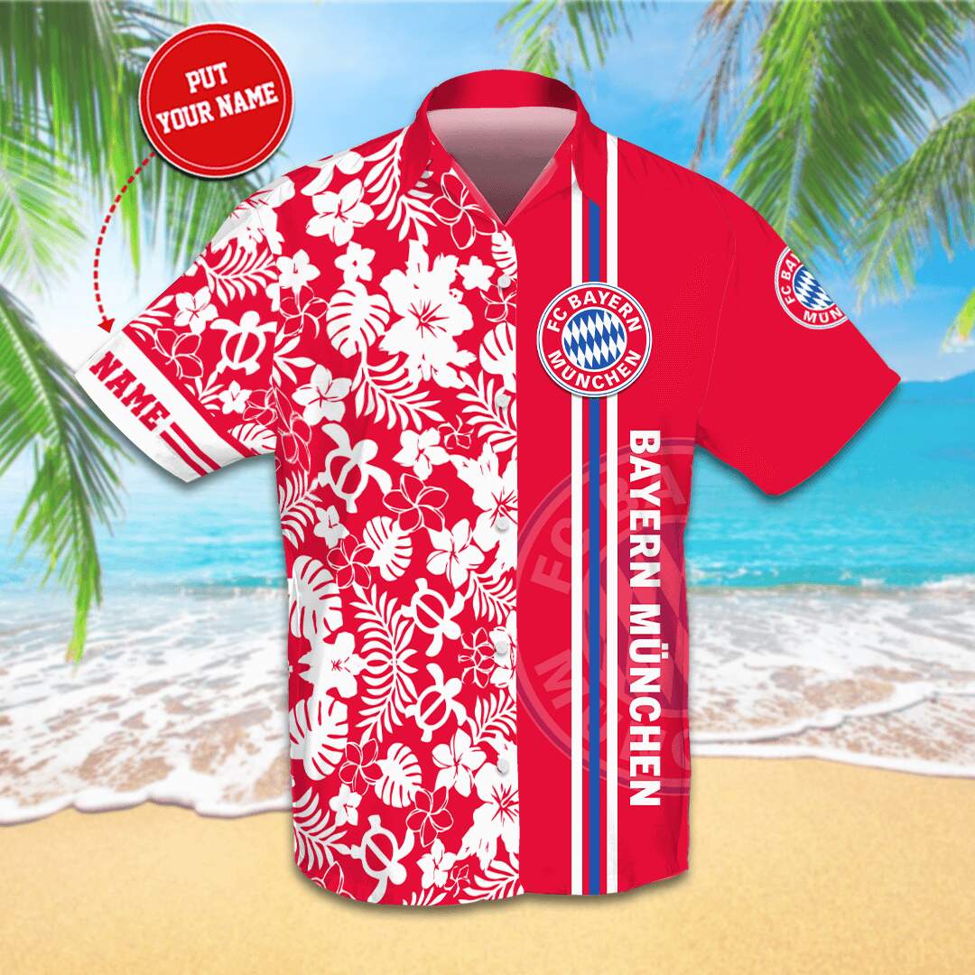 Personalized Bayern M'nchen Custom Hawaiian shirts 1 Personalized Bayern M’nchen Custom Hawaiian shirts