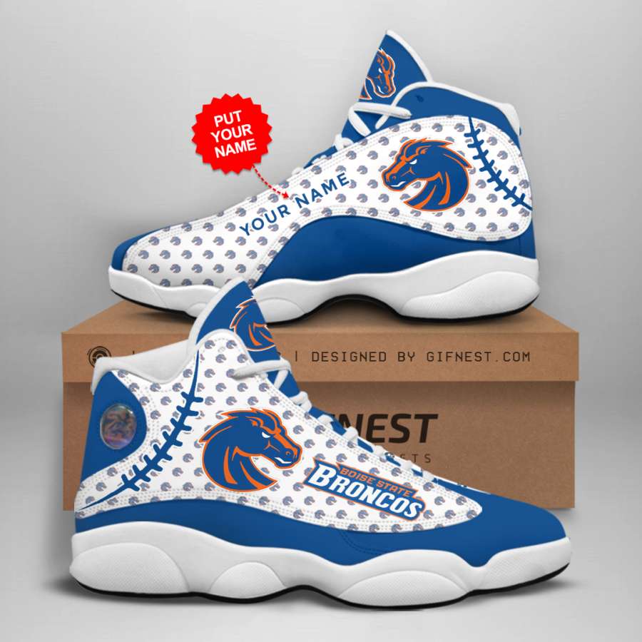 Personalized Boise State Broncos Custom Air Jordan Shoes