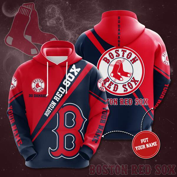 Personalized Boston Red Sox Custom Hoodie 3D 8 Personalized Boston Red Sox Custom Hoodie 3D