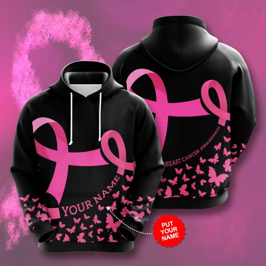 Personalized Breast Cancer Awareness Custom Hoodie 3D 11 Personalized Breast Cancer Awareness Custom Hoodie 3D