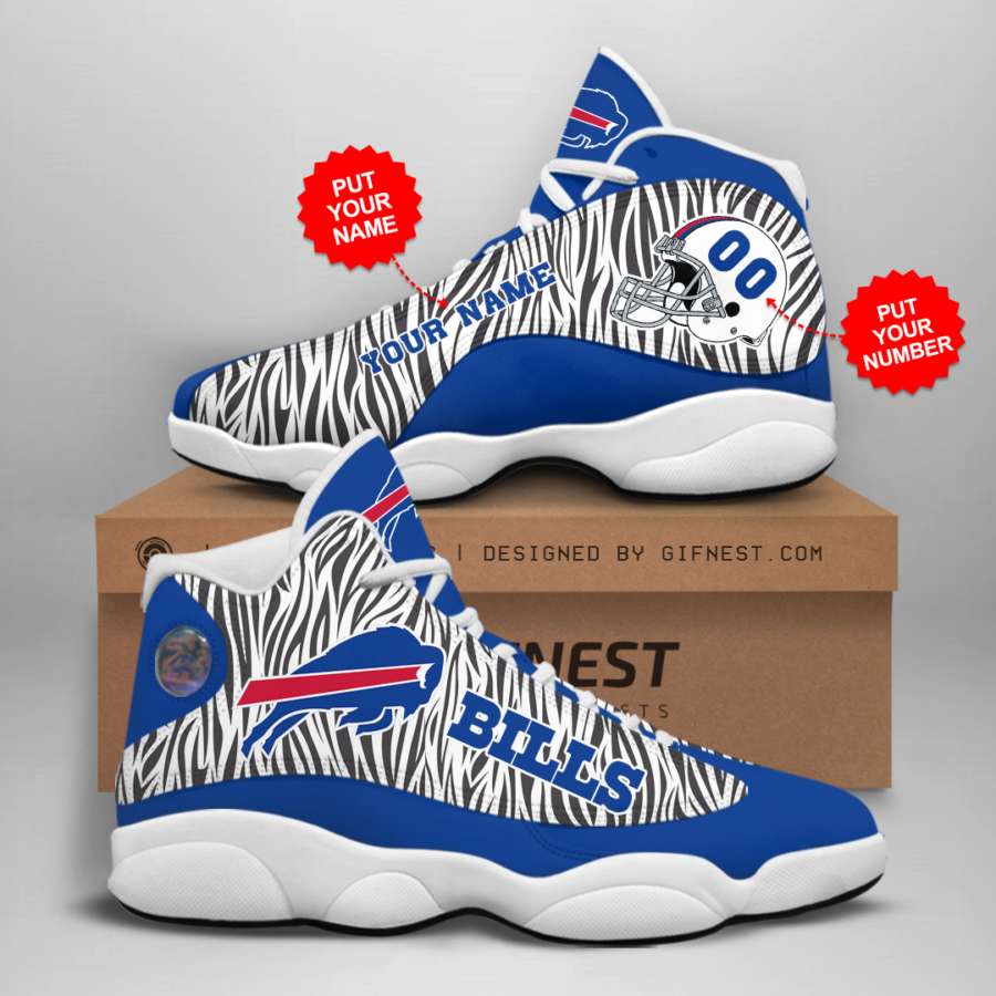 Personalized Buffalo Bills Custom Air Jordan Shoes