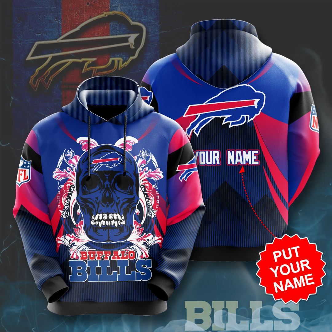 Personalized Buffalo Bills Custom Hoodie 3D 3 Personalized Buffalo Bills Custom Hoodie 3D