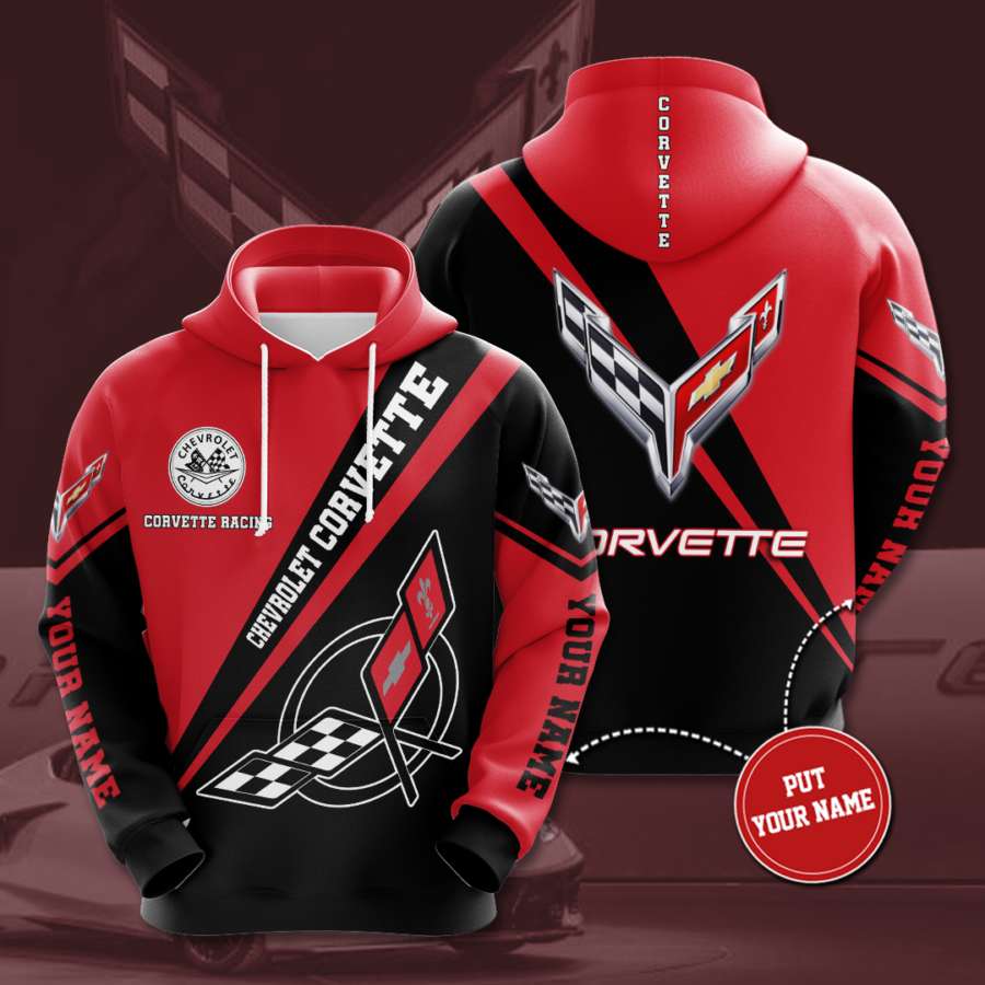 Personalized Chevrolet Corvette Custom Hoodie 3D