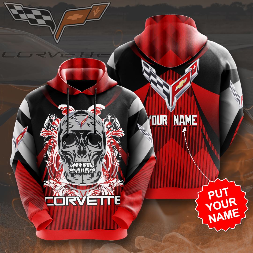 Personalized Chevrolet Corvette Custom Hoodie 3D