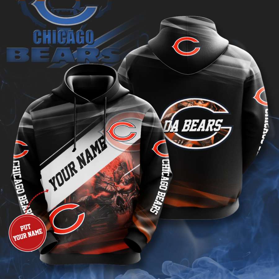 Personalized Chicago Bears Custom Hoodie 3D