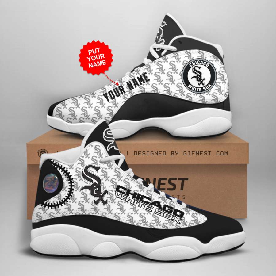 Personalized Chicago White Sox Custom Air Jordan Shoes