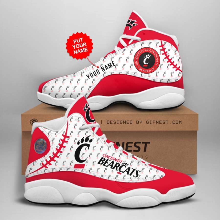 Personalized Cincinnati Bearcats Custom Air Jordan Shoes 6 Personalized Cincinnati Bearcats Custom Air Jordan Shoes