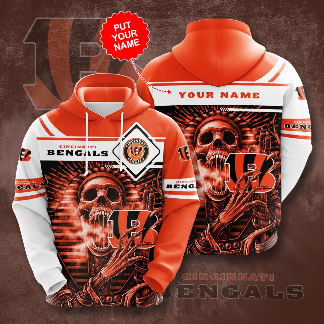 Personalized Cincinnati Bengals Custom Hoodie 3D