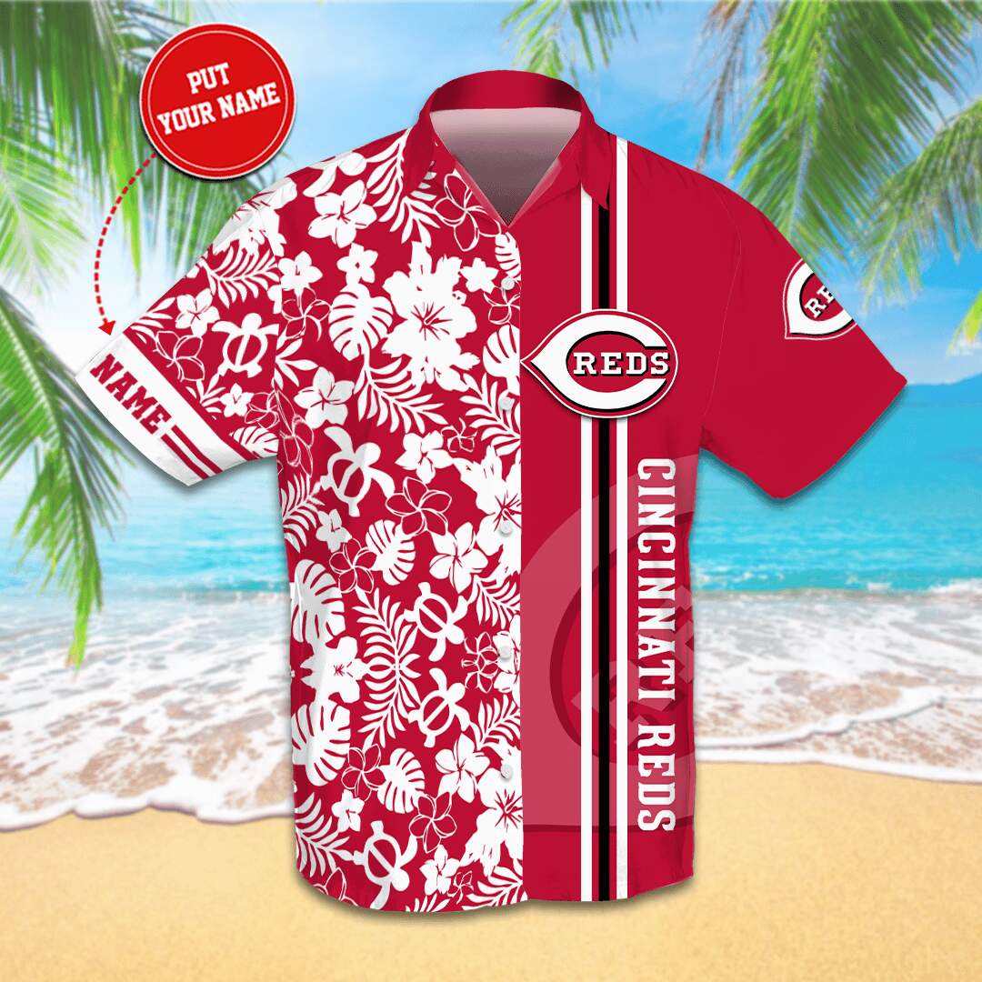 Personalized Cincinnati Reds Custom Hawaiian shirts 2 Personalized Cincinnati Reds Custom Hawaiian shirts