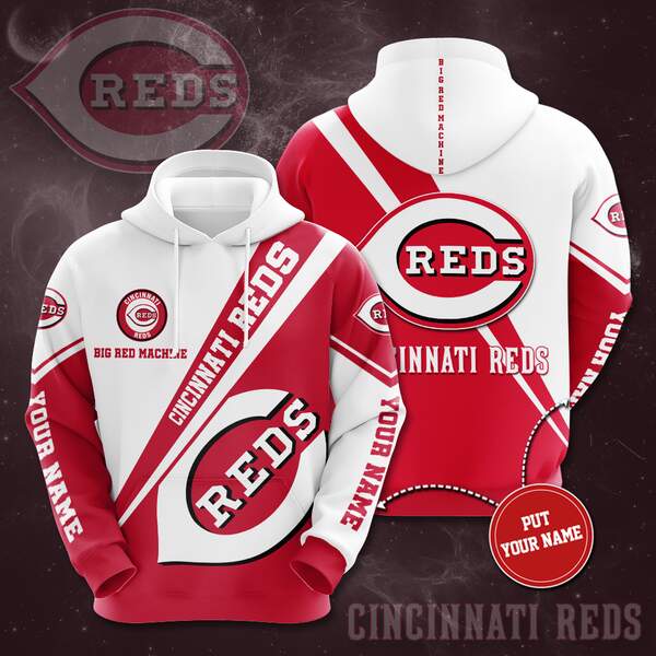 Personalized Cincinnati Reds Custom Hoodie 3D 4 Personalized Cincinnati Reds Custom Hoodie 3D