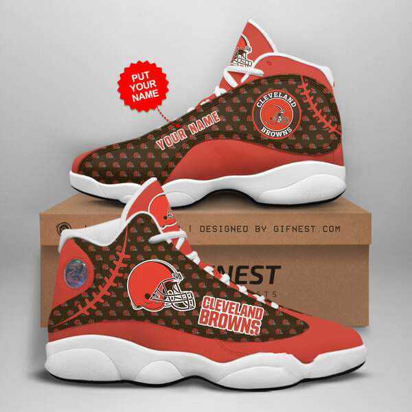 Personalized Cleveland Browns Custom Air Jordan Shoes