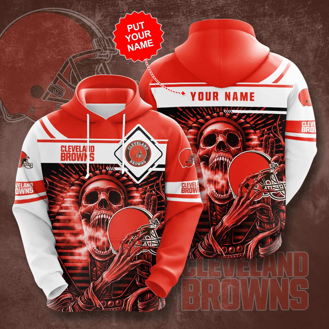 Personalized Cleveland Browns Custom Hoodie 3D 2 Personalized Cleveland Browns Custom Hoodie 3D