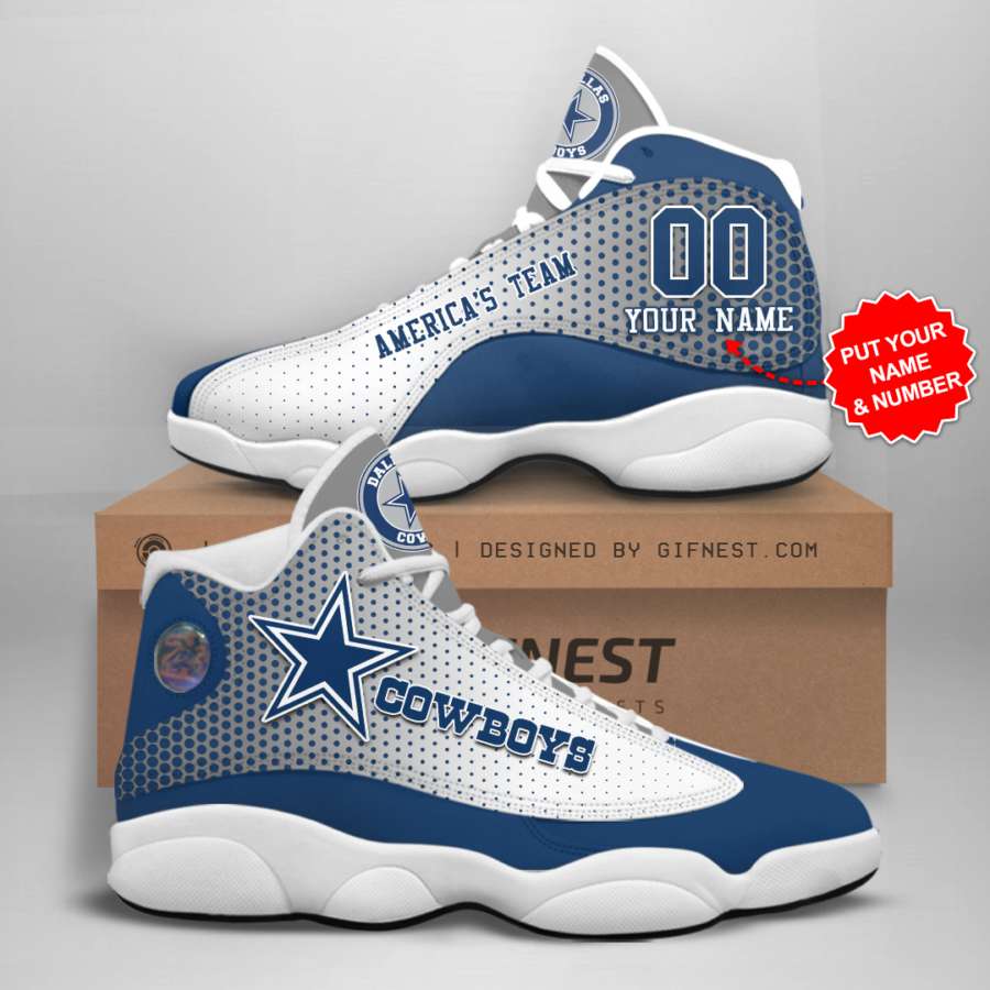 Personalized Dallas Cowboys Custom Air Jordan Shoes 10 Personalized Dallas Cowboys Custom Air Jordan Shoes