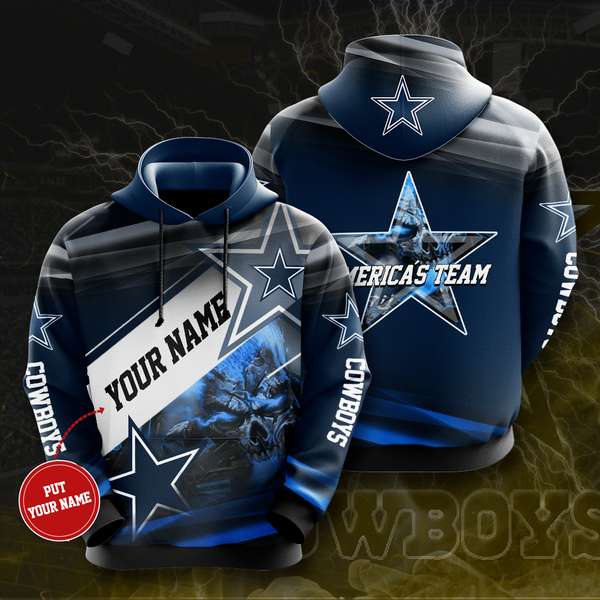 Personalized Dallas Cowboys Custom Hoodie 3D 11 Personalized Dallas Cowboys Custom Hoodie 3D