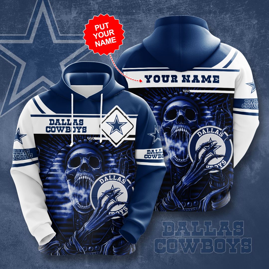 Personalized Dallas Cowboys Custom Hoodie 3D
