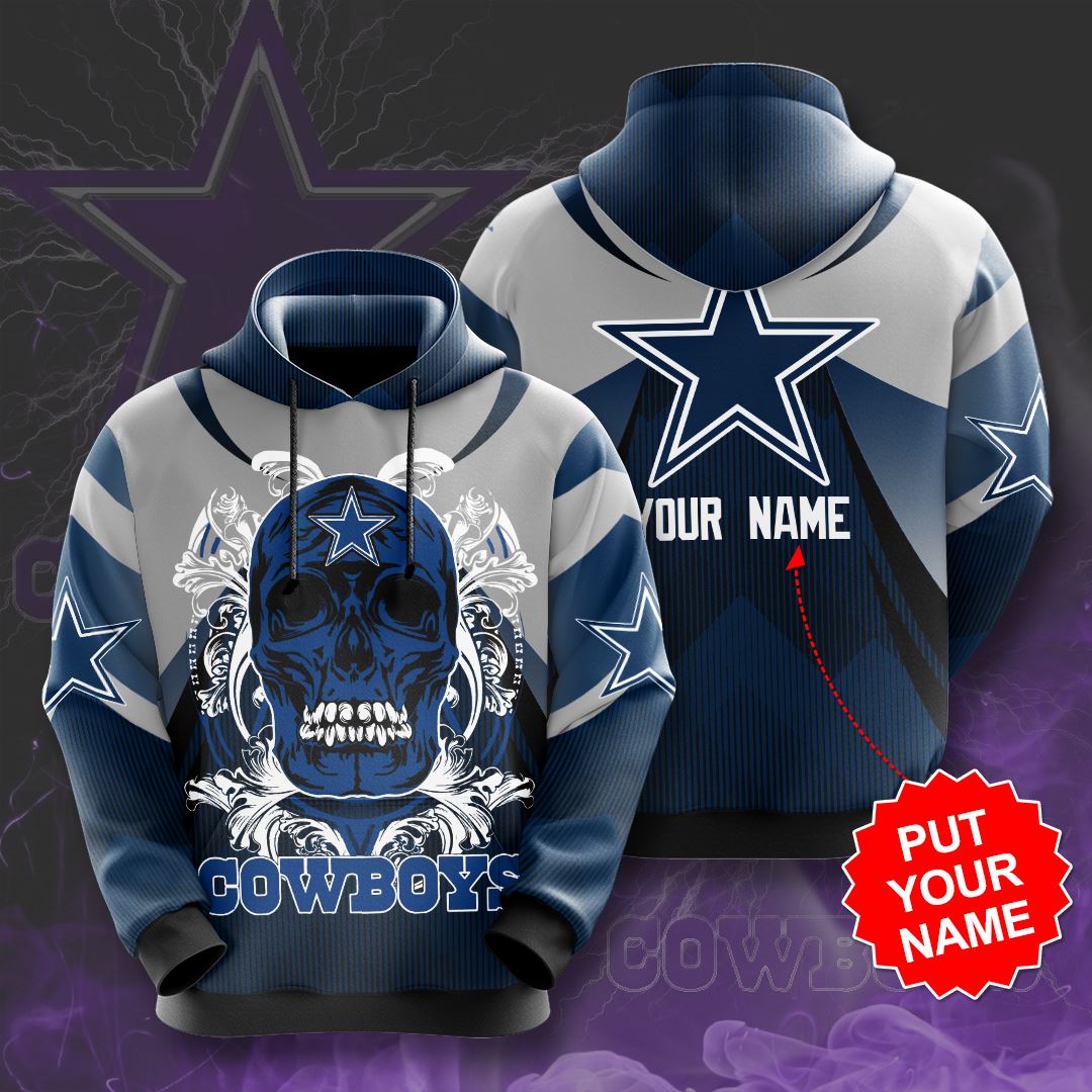 Personalized Dallas Cowboys Custom Hoodie 3D 4 Personalized Dallas Cowboys Custom Hoodie 3D