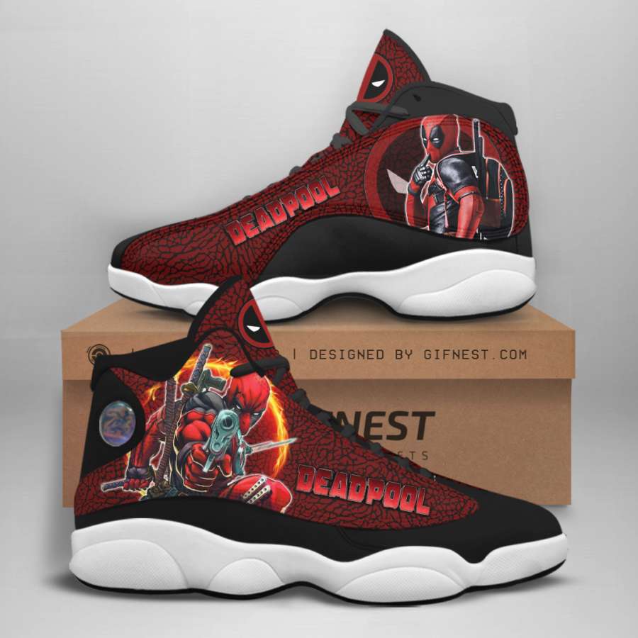 Personalized Deadpool Custom Air Jordan Shoes