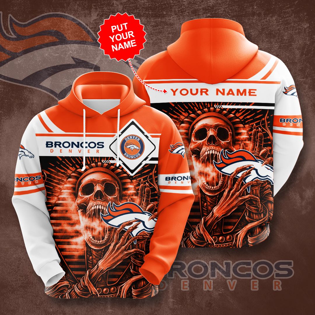 Personalized Denver Broncos Custom Hoodie 3D 5 Personalized Denver Broncos Custom Hoodie 3D
