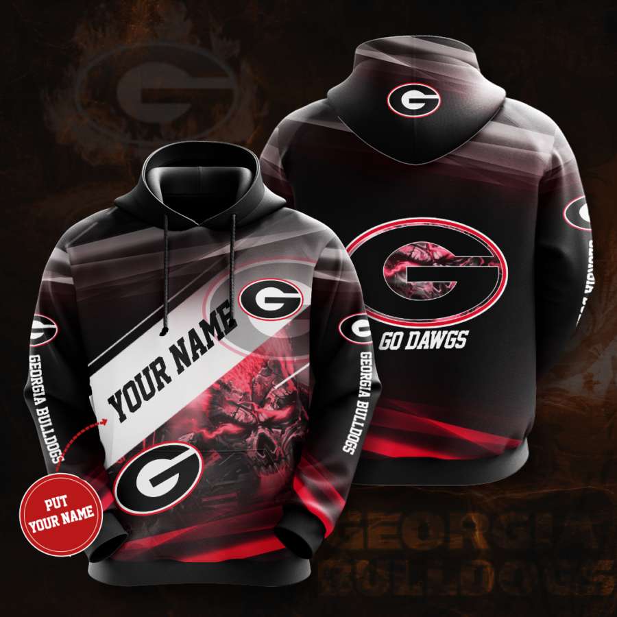 Personalized Georgia Bulldogs Custom Hoodie 3D 12 Personalized Georgia Bulldogs Custom Hoodie 3D