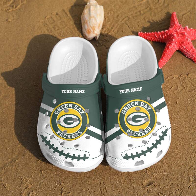 Personalized Green Bay Packers Crocs Clog Shoes 6 Personalized Green Bay Packers Crocs Clog Shoes