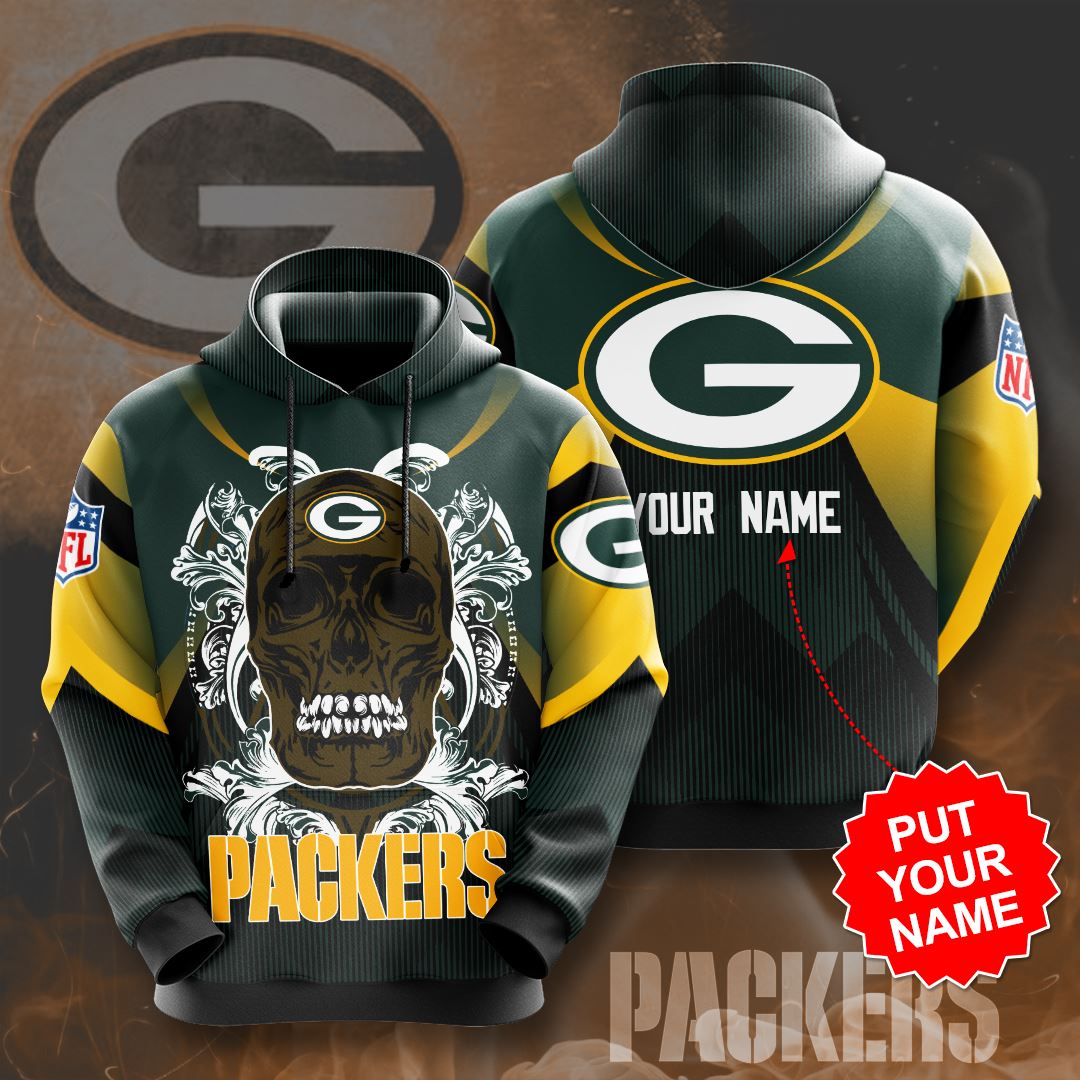 Personalized Green Bay Packers Custom Hoodie 3D 1 Personalized Green Bay Packers Custom Hoodie 3D