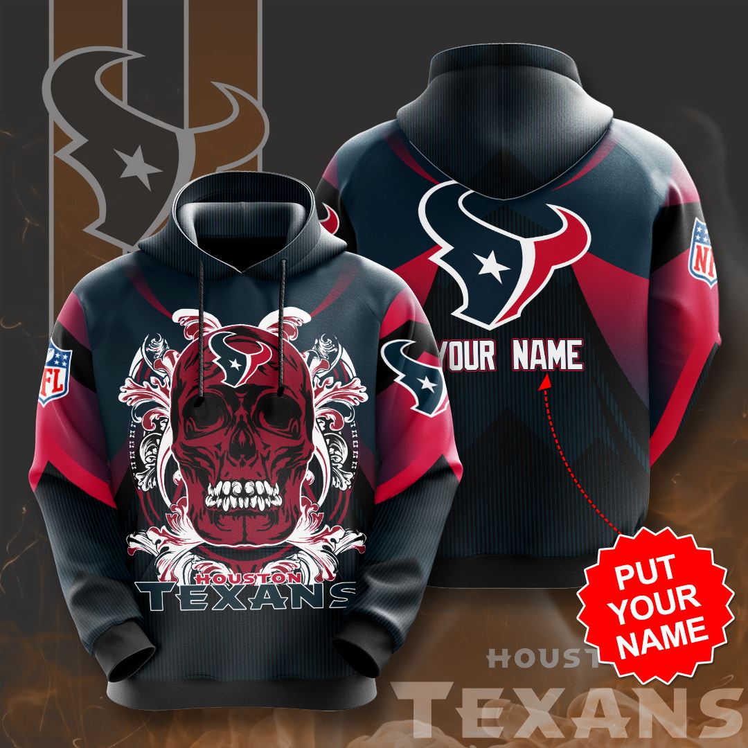 Personalized Houston Texans Custom Hoodie 3D