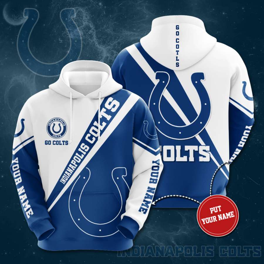 Personalized Indianapolis Colts Custom Hoodie 3D 6 Personalized Indianapolis Colts Custom Hoodie 3D