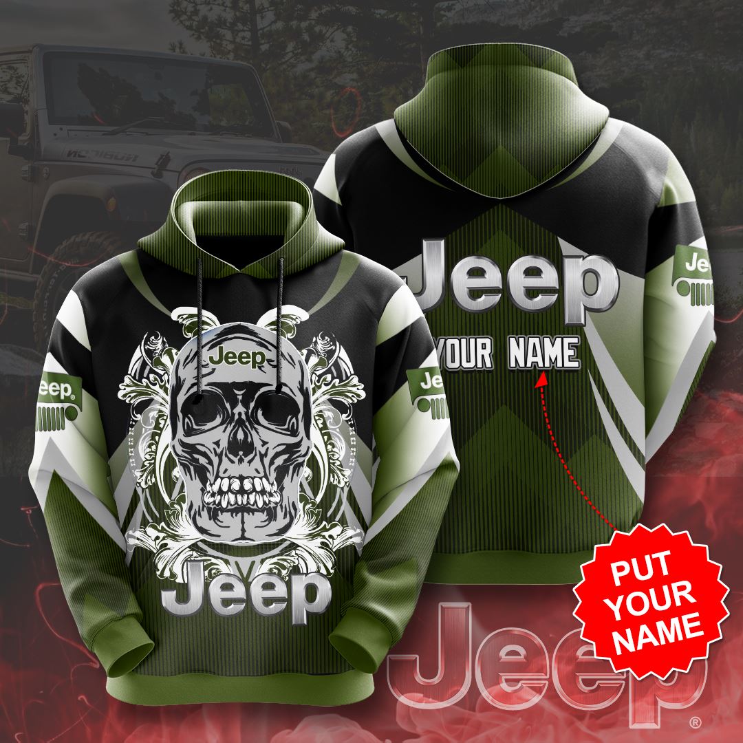 Personalized Jeep Custom Hoodie 3D 4 Personalized Jeep Custom Hoodie 3D