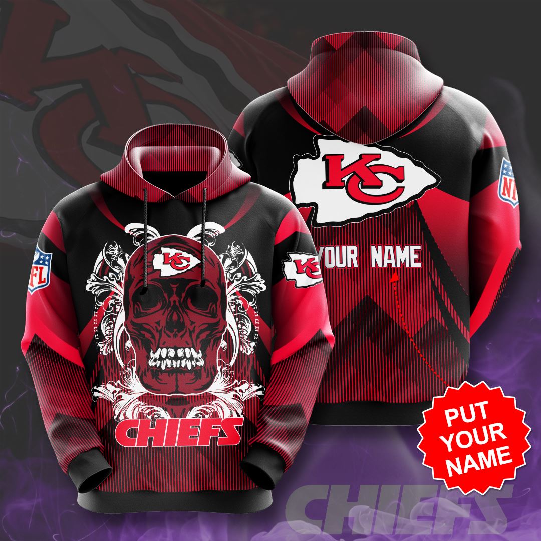 Personalized Kansas City Chiefs Custom Hoodie 3D 7 Personalized Kansas City Chiefs Custom Hoodie 3D