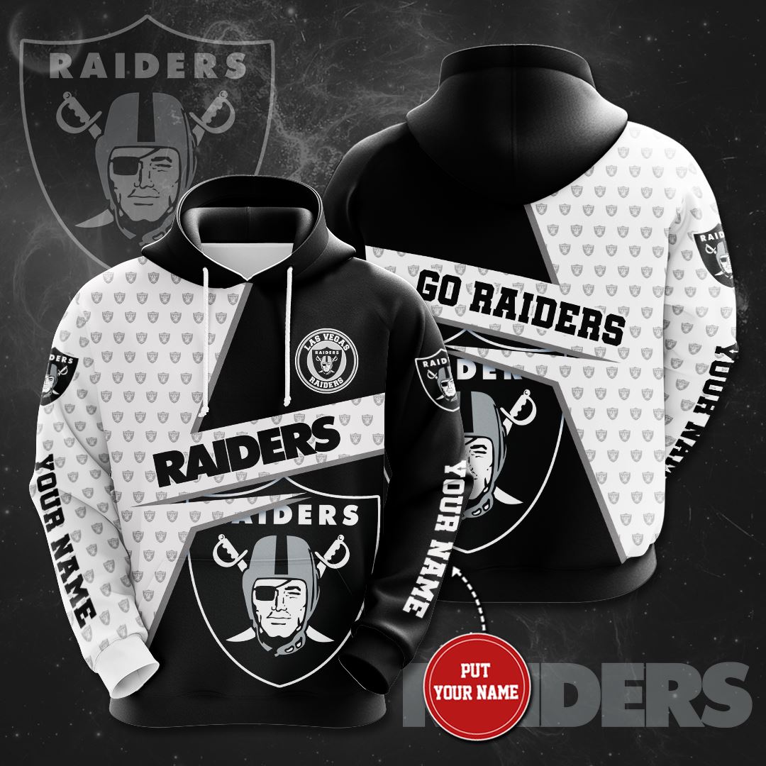 Personalized Las Vegas Raiders Custom Hoodie 3D