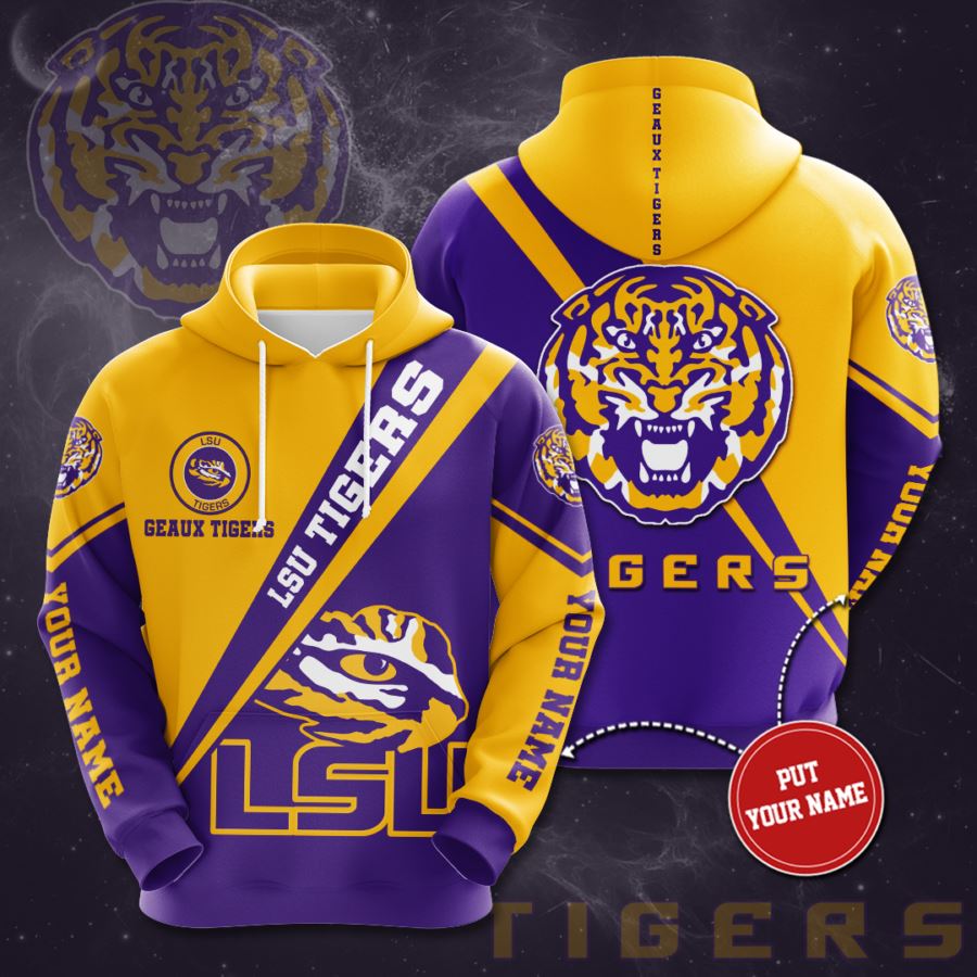 Personalized Lsu Tigers Custom Hoodie 3D 9 Personalized Lsu Tigers Custom Hoodie 3D