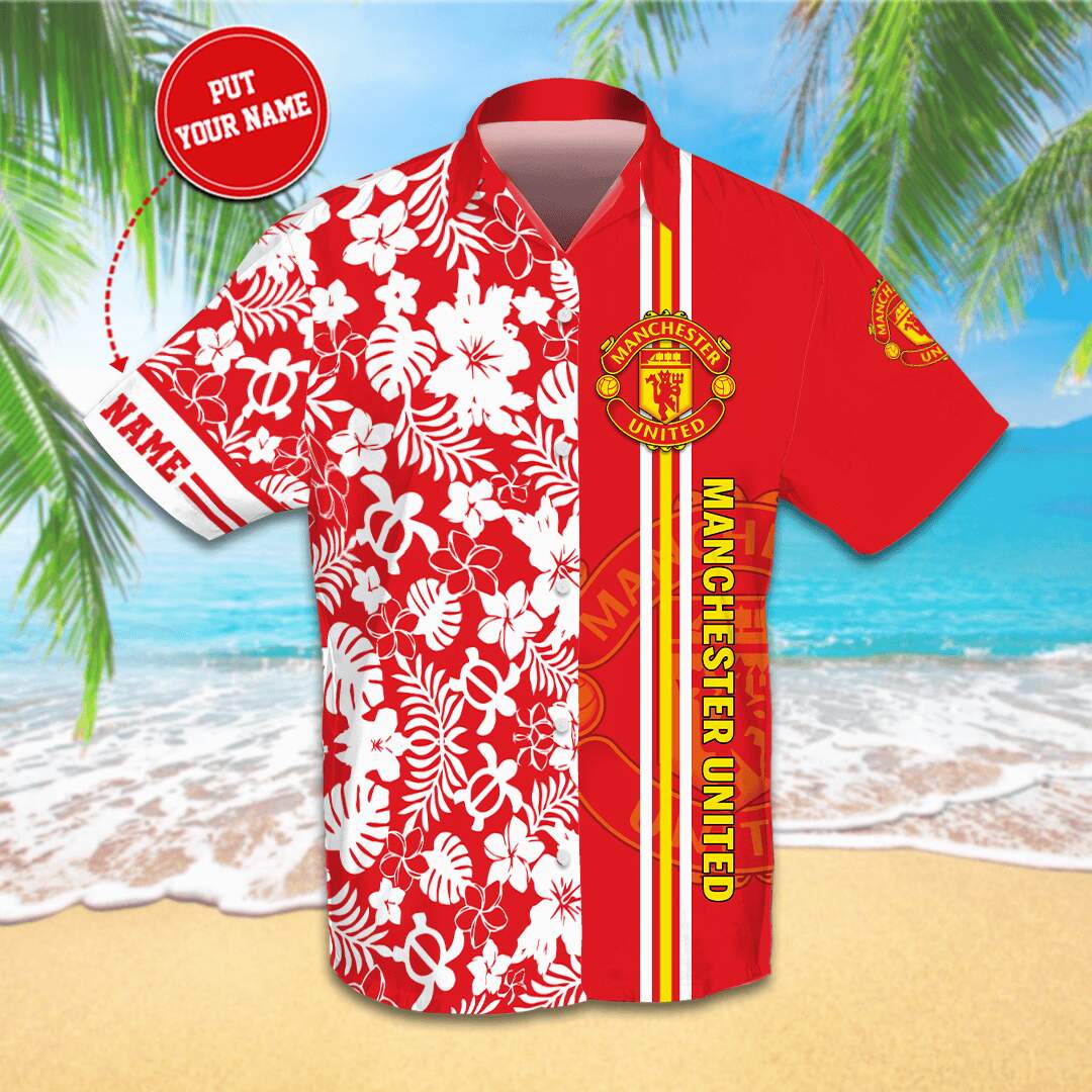 Personalized Manchester United Custom Hawaiian shirts