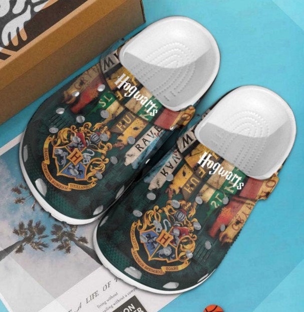 Personalized Name Hogwarts Crocs Clog Shoes