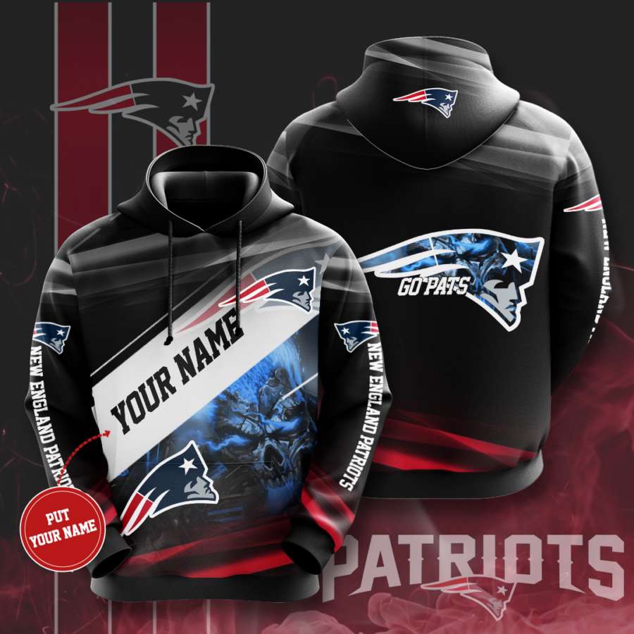 Personalized New England Patriots Custom Hoodie 3D