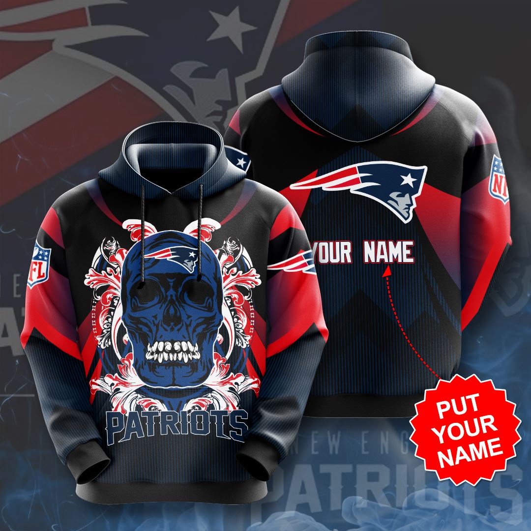 Personalized New England Patriots Custom Hoodie 3D