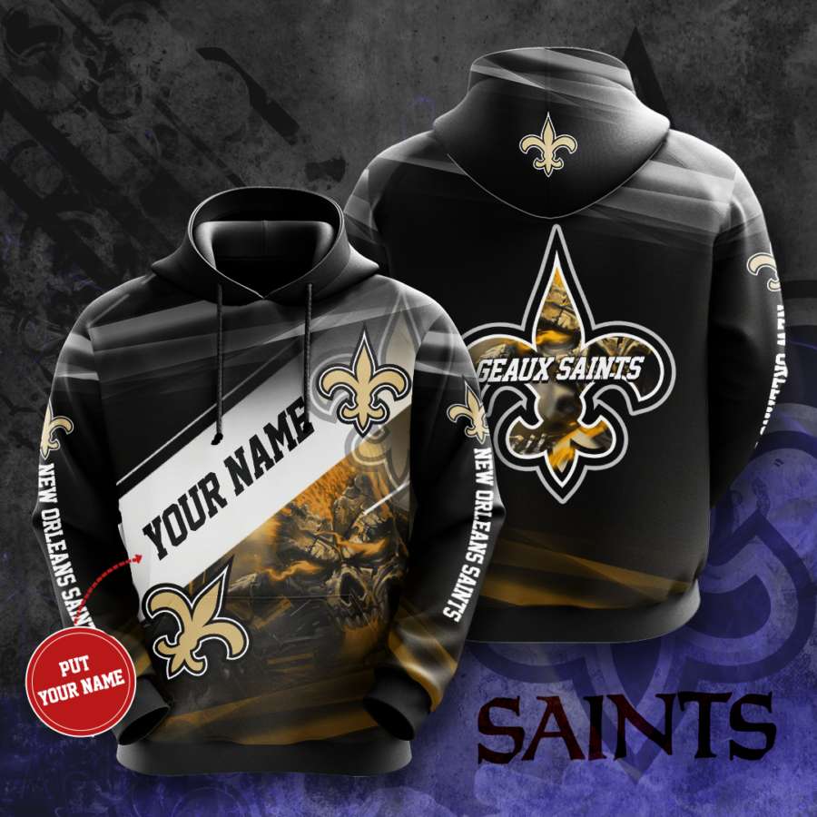 Personalized New Orleans Saints Custom Hoodie 3D