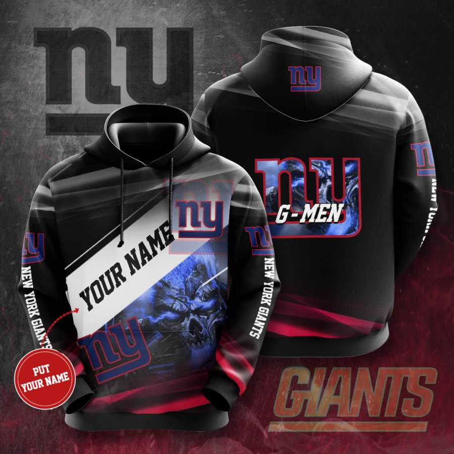 Personalized New York Giants Custom Hoodie 3D