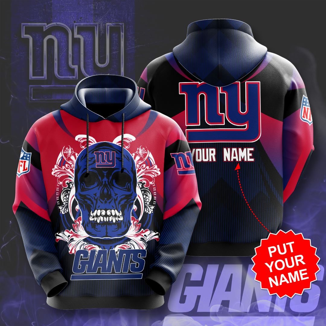 Personalized New York Giants Custom Hoodie 3D 4 Personalized New York Giants Custom Hoodie 3D