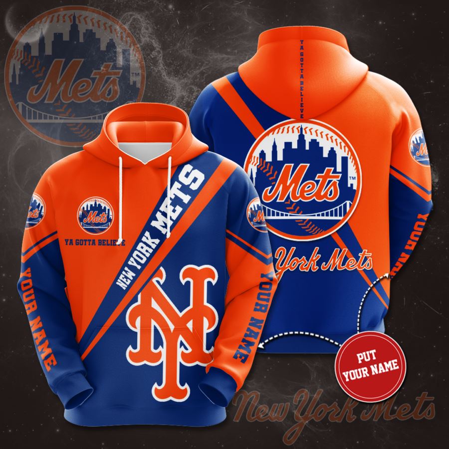 Personalized New York Mets Custom Hoodie 3D 9 Personalized New York Mets Custom Hoodie 3D